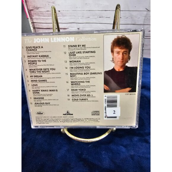JOHN LENNON: THE JOHN LENNON COLLECTION AUDIO CD - Picture 2 of 4